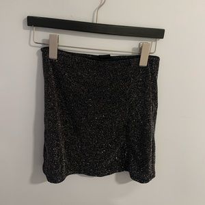 Urban outfitters sparkly glitter skirt